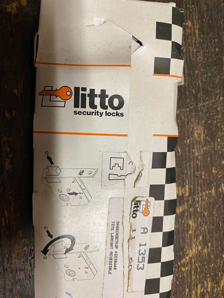 Nieuw Litto binnenslot deur, Ophalen of Verzenden, Nieuw