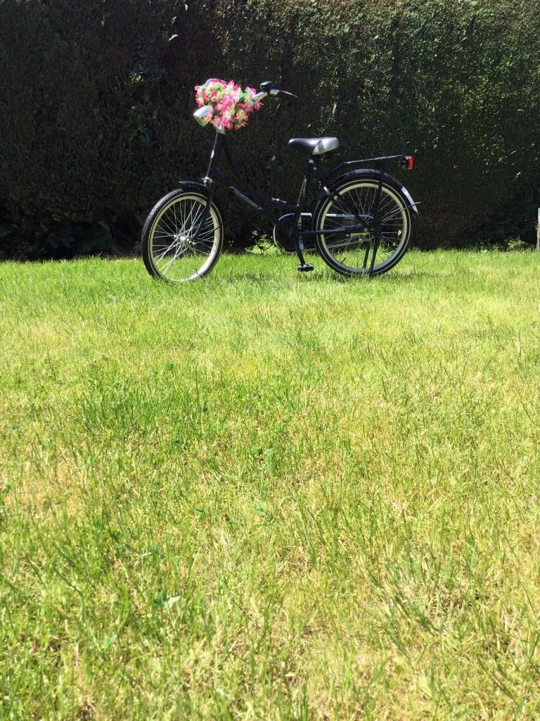 meisjesfiets, Ophalen, Gebruikt