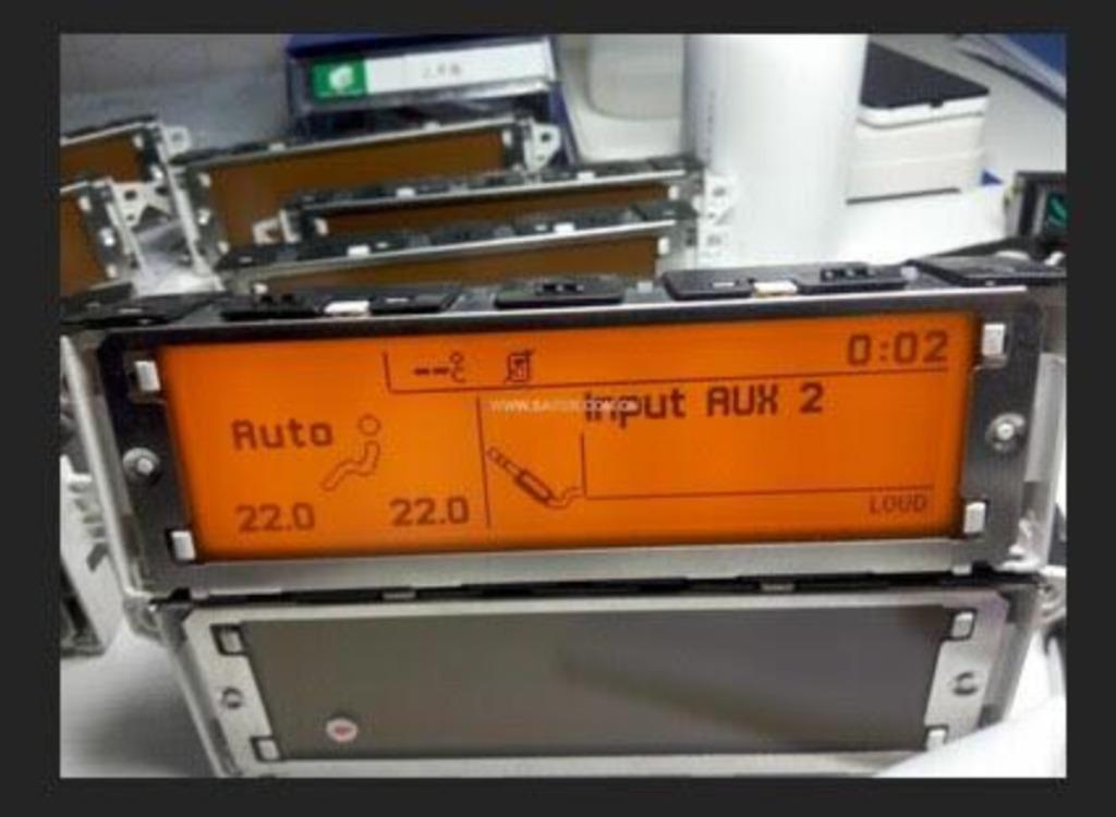 Info display Scherm Radio/ACC (Peugeot-Citroën), Verzenden, Gebruikt, Citroën