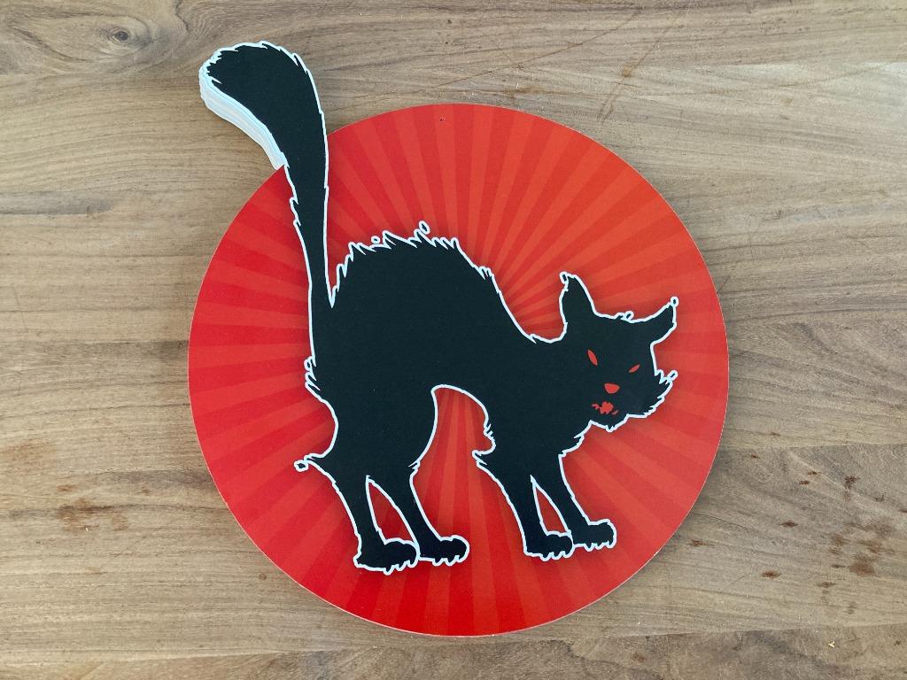 Decoratie Halloween - 30 stuks - diameter 33 cm, Ophalen, Zo goed als nieuw, Versiering
