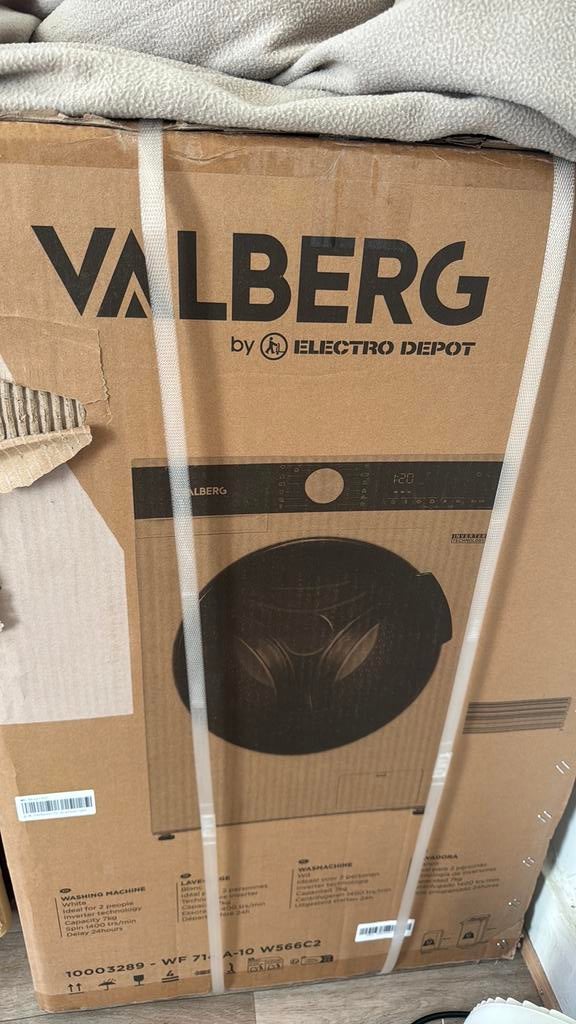 VALBERG Washingmachine NEW, Neuf, 6 à 8 kg, Classe énergétique A ou plus économe, Enlèvement ou Envoi
