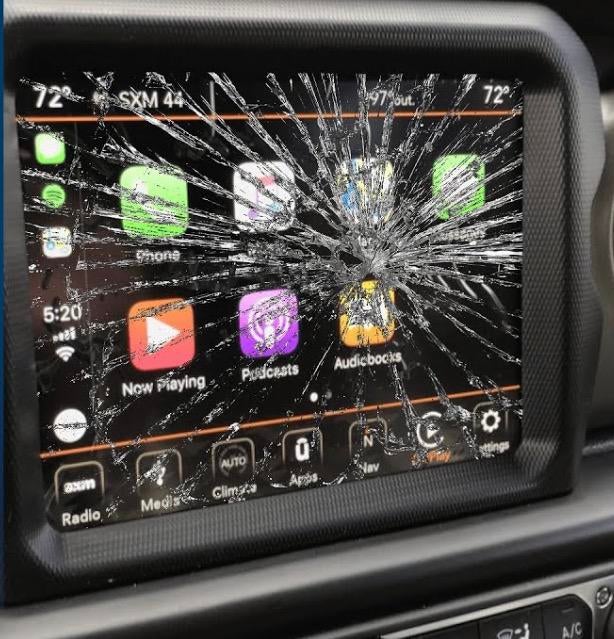 Display Scherm Reparatie Elektronica, Auto diversen, Autoradio's, Zo goed als nieuw, Ophalen