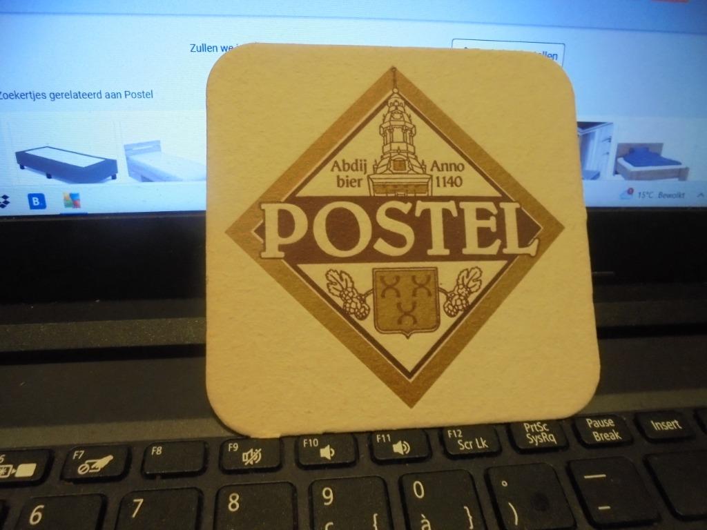 Postel bier, Verzamelen, Biermerken, Ophalen of Verzenden, Zo goed als nieuw, Viltje(s)
