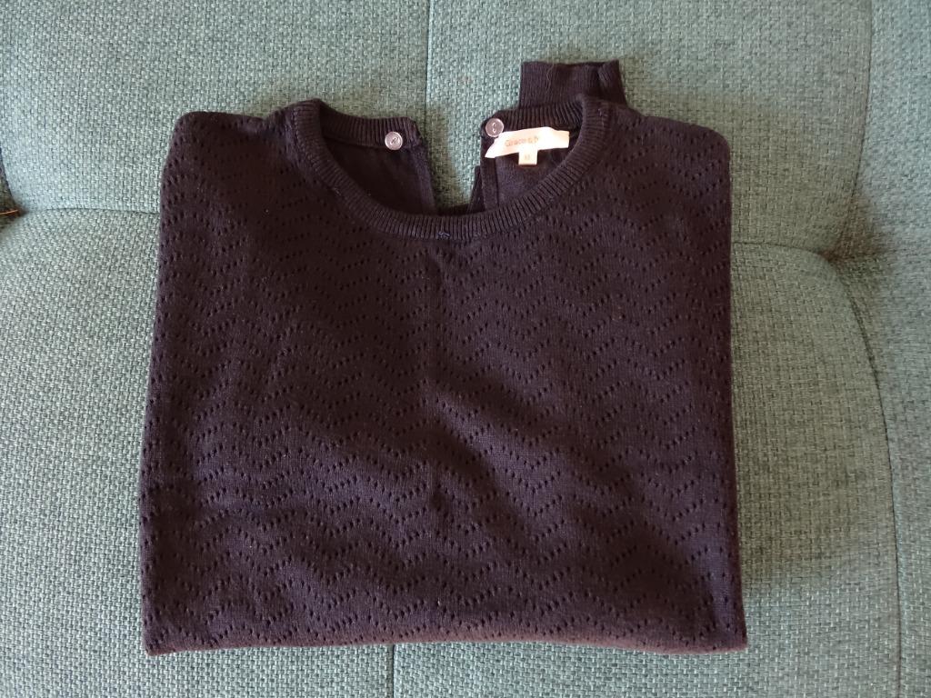 Pull mi saison bleu marine Grace & Mila. Taille 38, Maat 38/40 (M), Blauw, Grace & Mila, Ophalen of Verzenden