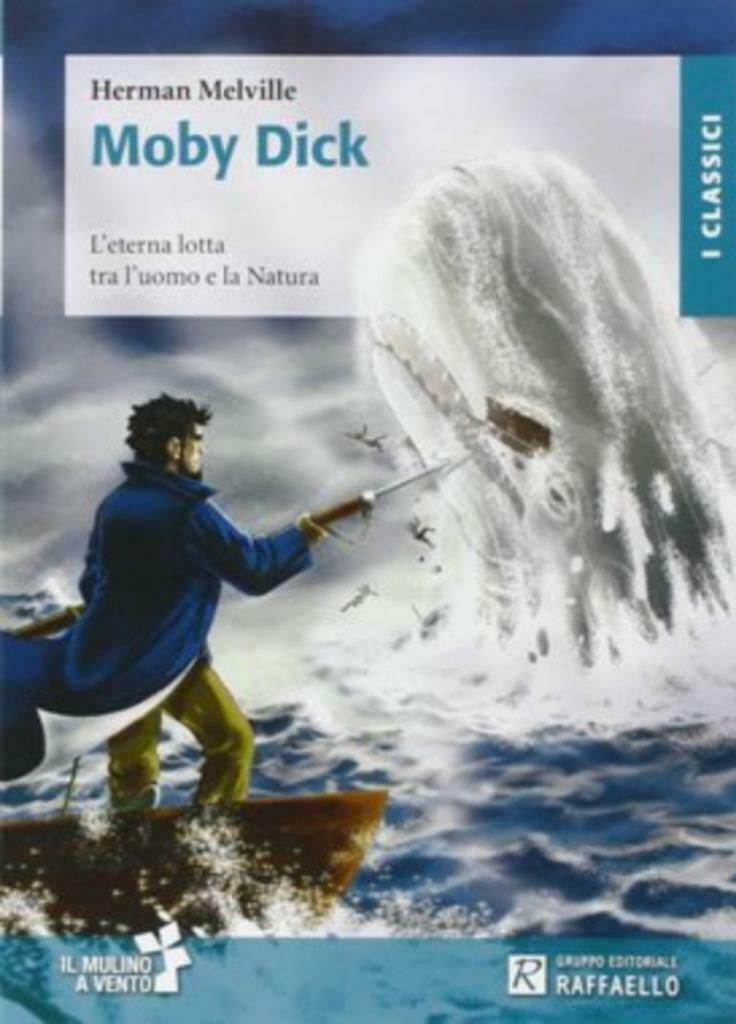 Moby Dick, en italien, Enlèvement ou Envoi, Neuf, Herman Melville, Fiction
