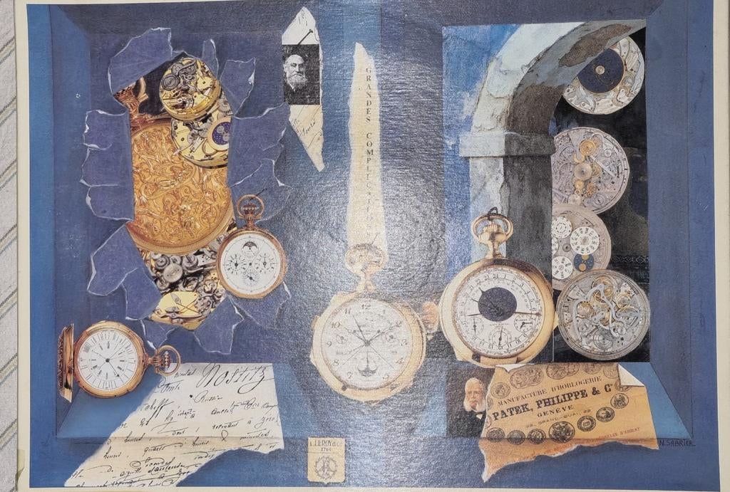 Puzzle patek philippe complet, rare, enchères àpde 50€, Bijoux, Sacs & Beauté, Enlèvement ou Envoi, Autres matériaux, Autres marques