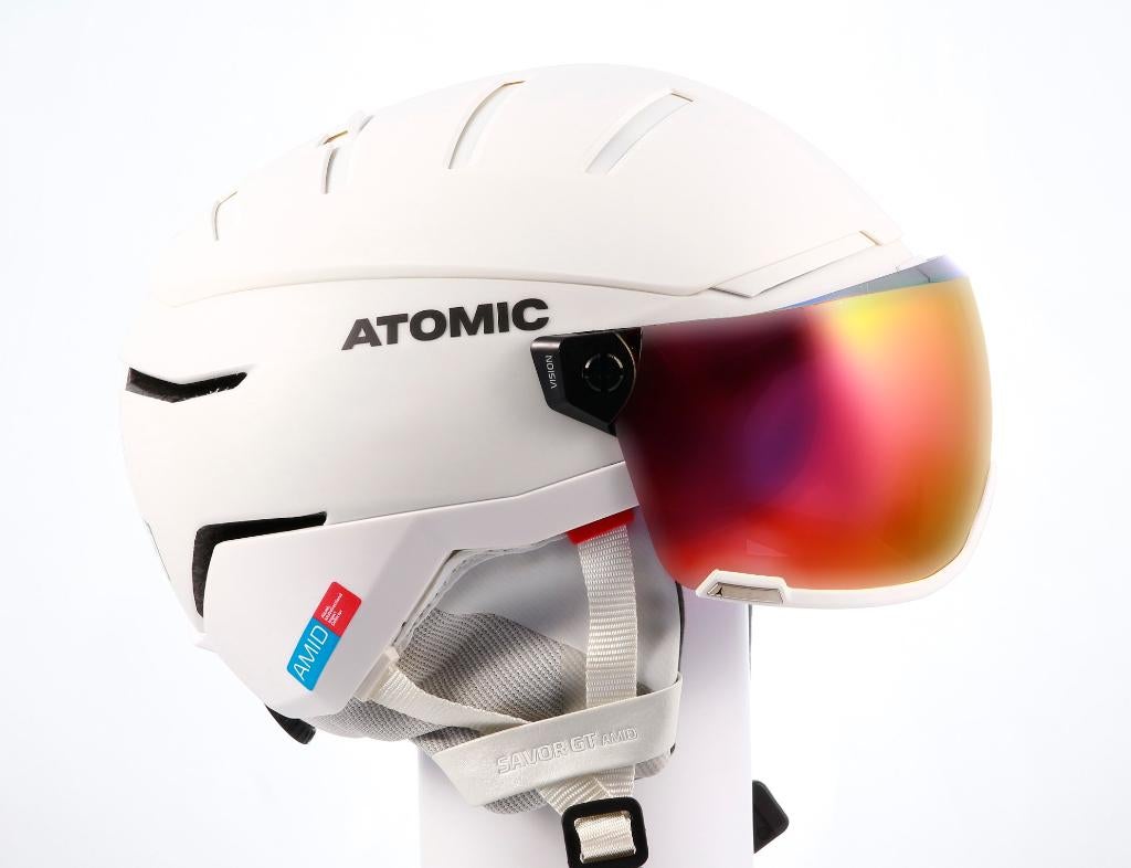Casque de ski snowboard 55 56 58 59 cm ATOMIC SAVOR GT, Carving, Enlèvement ou Envoi, Utilisé, Atomic