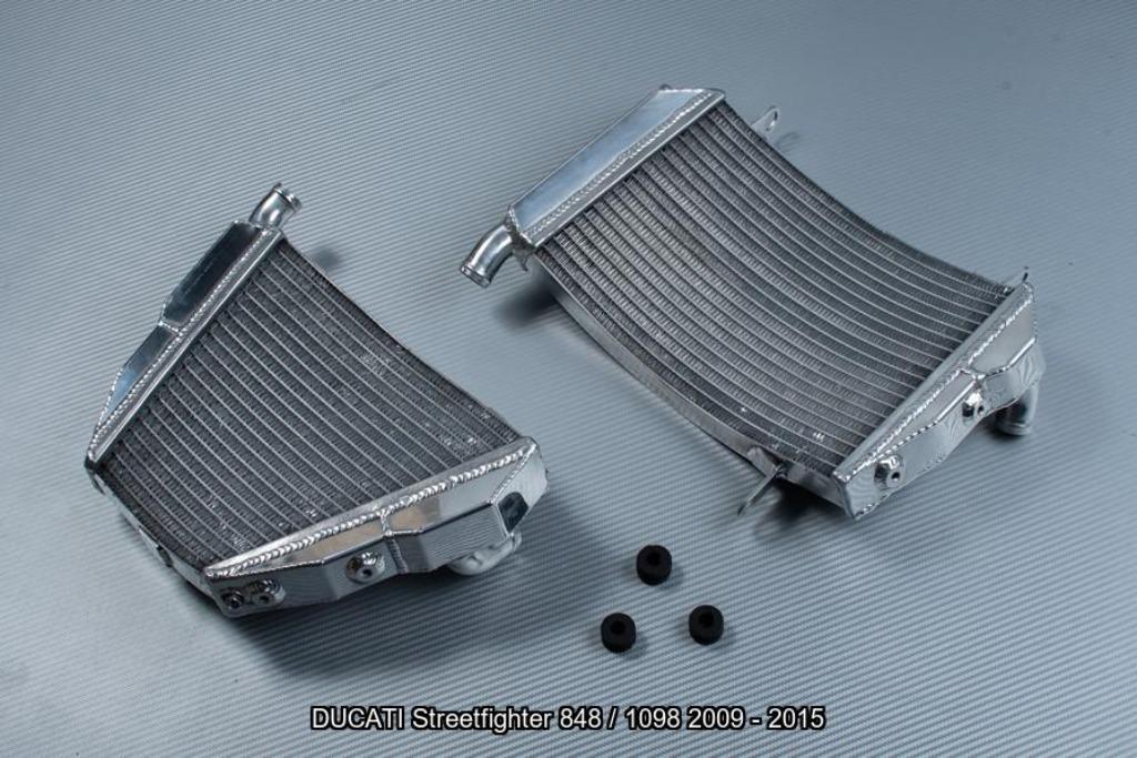 Radiateur radiatoren AVDB DUCATI Streetfighter 848 1098 2009, Motoren, Accessoires | Overige, Nieuw, Ophalen of Verzenden