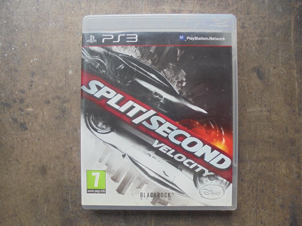 Split Second Velocit voor PS3 (zie foto's), Consoles de jeu & Jeux vidéo, Enlèvement ou Envoi, 1 joueur, À partir de 7 ans, Course et Pilotage