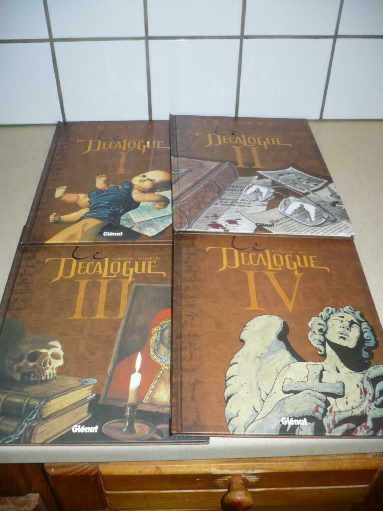 Le Décalogue 1RE-2RE-3EO-4EO, Livres, Plusieurs BD, Enlèvement ou Envoi, Comme neuf