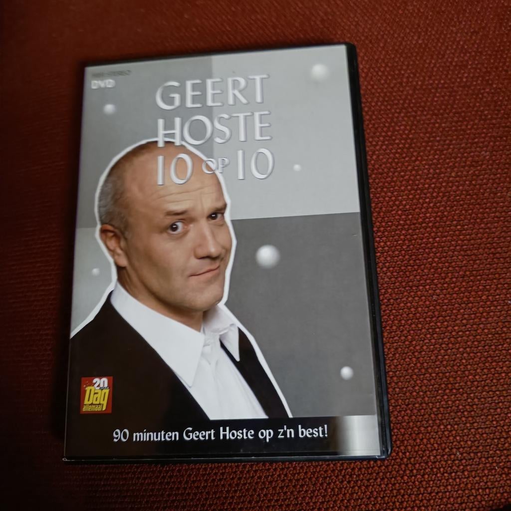 Dvd Geert Hoste 10 op 10, Ophalen of Verzenden, Zo goed als nieuw