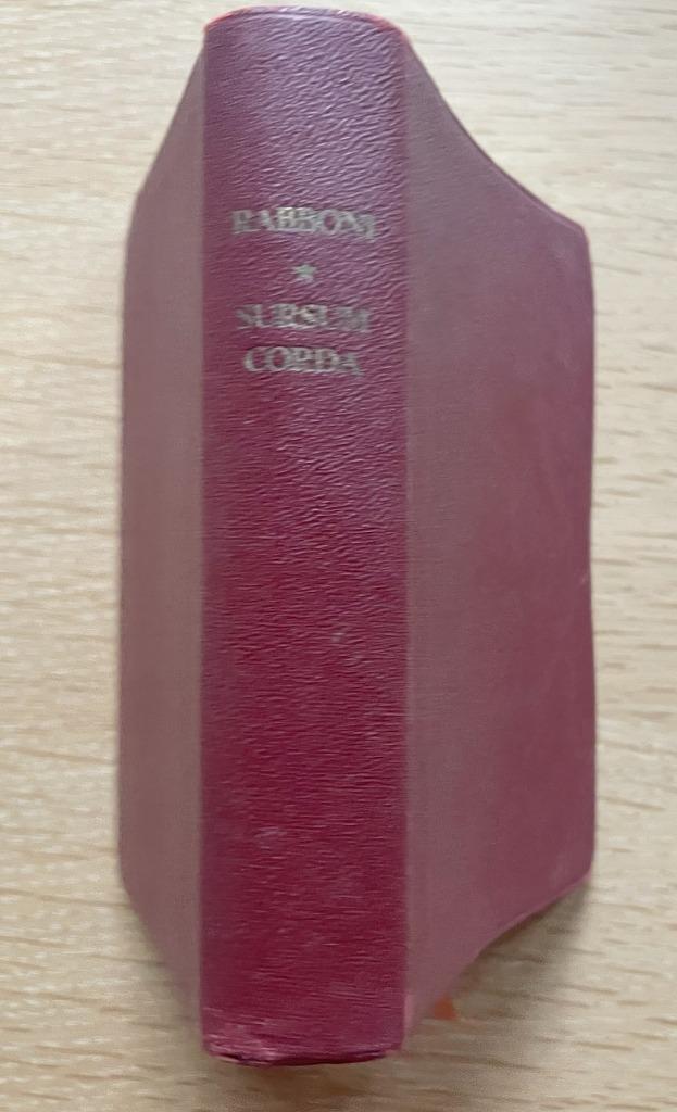 Rabboni Sursum Corda, Ophalen of Verzenden