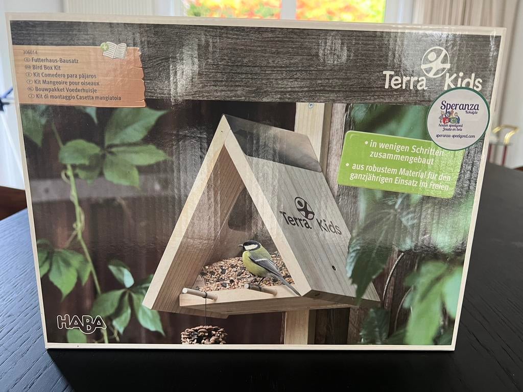 Terra kids bouwpakket voederhuisje, Ophalen, Nieuw