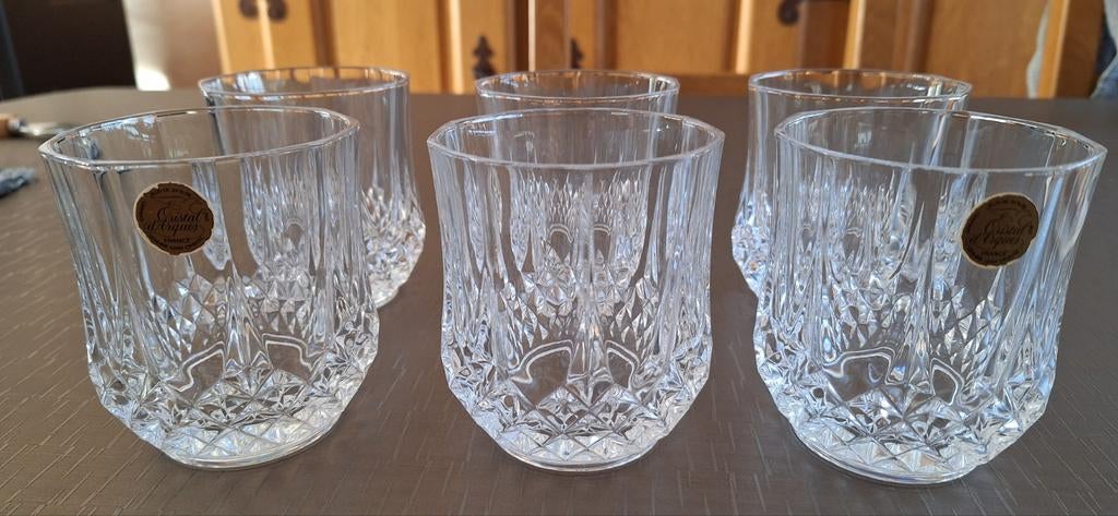 Cristal d'Arques whiskyglazen, Ophalen, Kristal