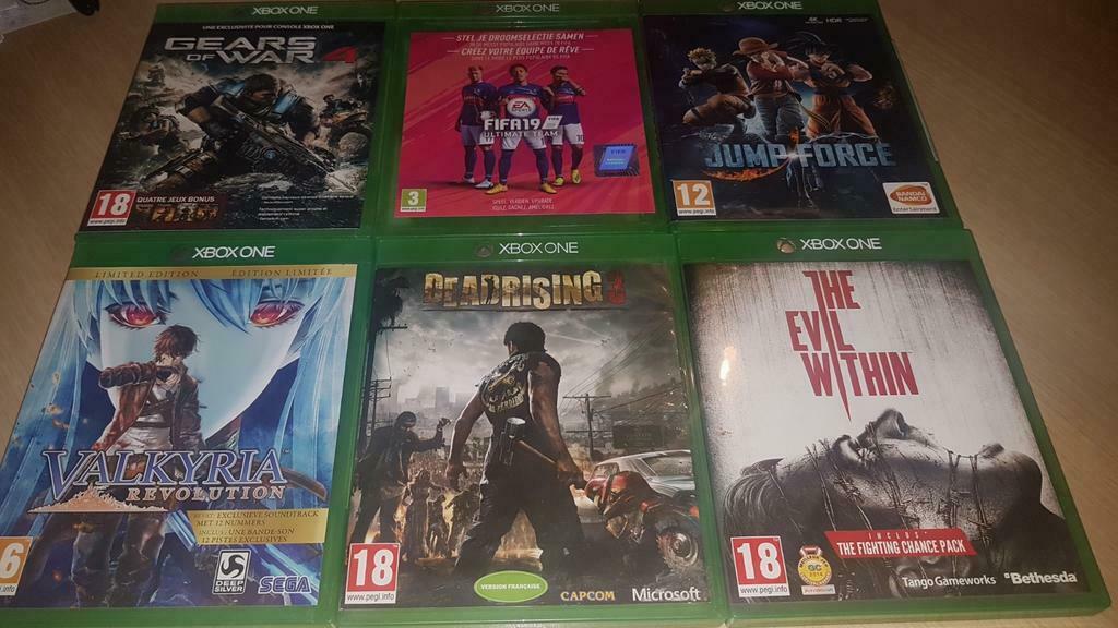 Jeux Xbox One : Prix / titre - Plusieurs Photos, Enlèvement ou Envoi, Comme neuf