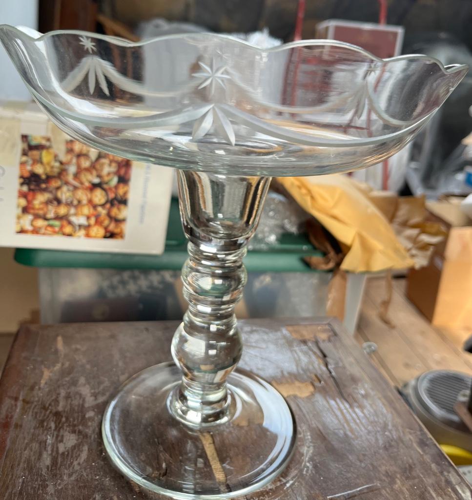 Mooie kristallen fruitschaal, Antiek en Kunst, Ophalen of Verzenden