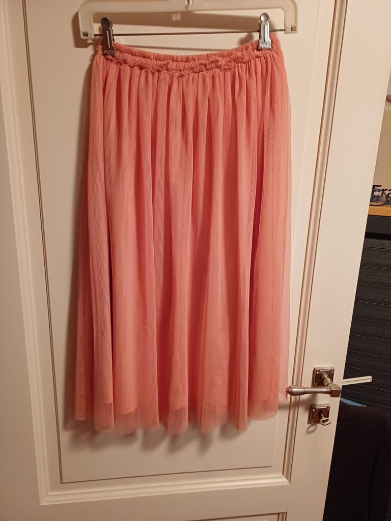 Supermooie feestelijke roze tule rok 12 jaar., Kinderen en Baby's, Meisje, H&M, Ophalen of Verzenden, Zo goed als nieuw