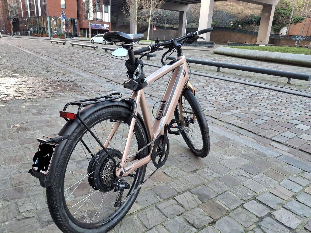 Stromer st1x, Vélos & Vélomoteurs, Vélos électriques, Comme neuf, Stromer, 55 à 59 cm, 50 km par batterie ou plus, Enlèvement