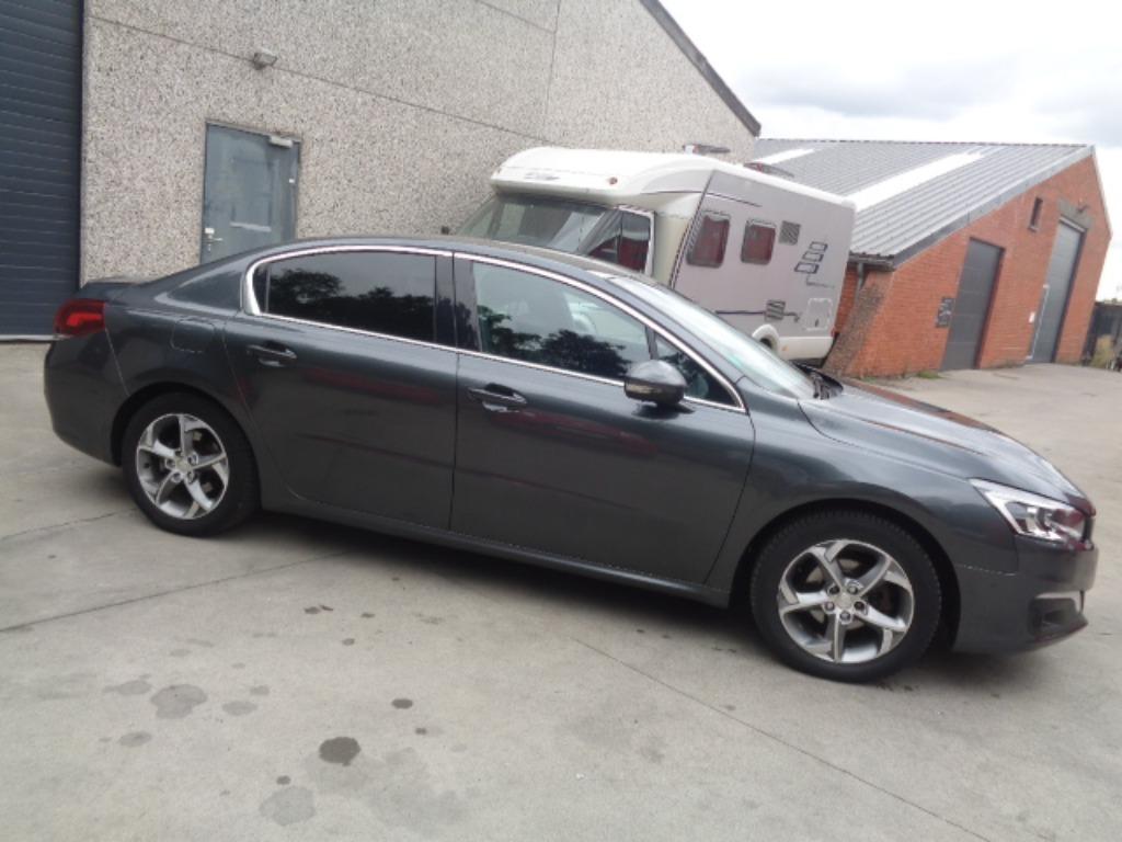 PEUGEOT 508 BERLINE 1.6 HDI 6VIT EURO6B, Autos, Argent ou Gris, Entreprise, Boîte manuelle, Noir