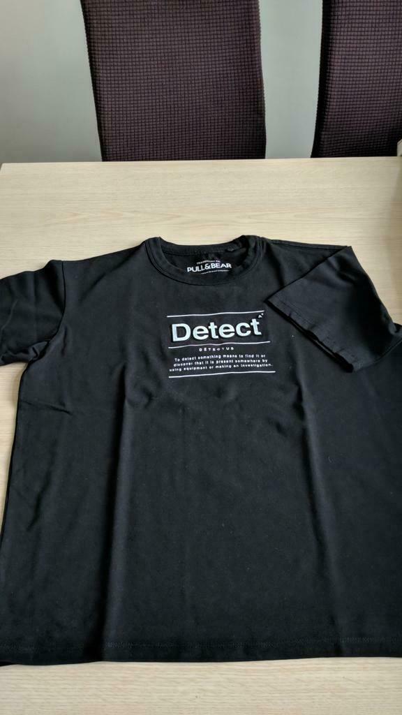 Pull&Bear t-shirt noir, Enlèvement ou Envoi, Comme neuf, Noir, Pull & Bear