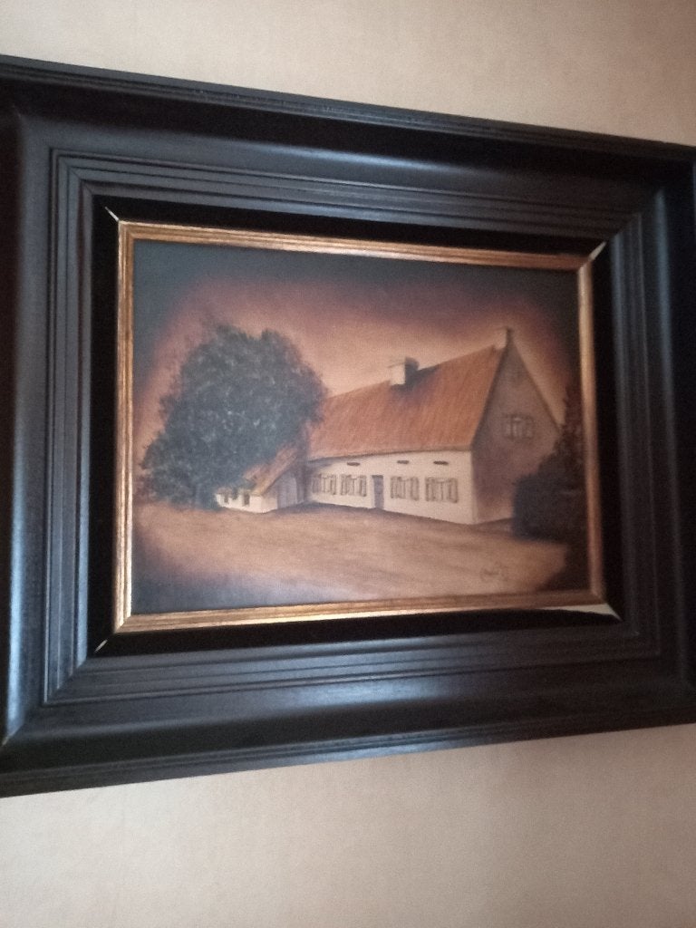 Schilderij - Martial Nijs, Antiek en Kunst, Ophalen