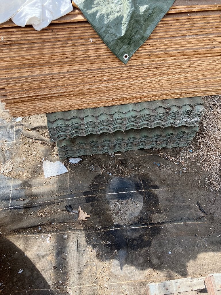 Metalen dakplaten, Gebruikt, Overige kleuren, 15 m² of meer, Metaal