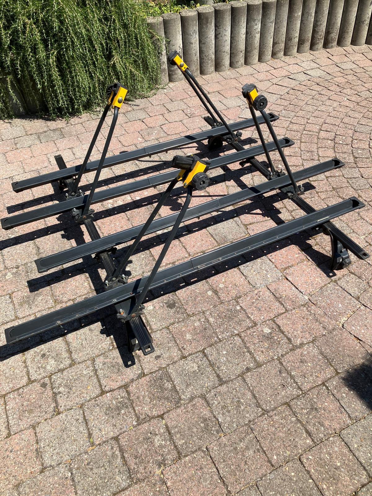 Fietsendrager voor lichte aanhangwagen, Ophalen, Gebruikt