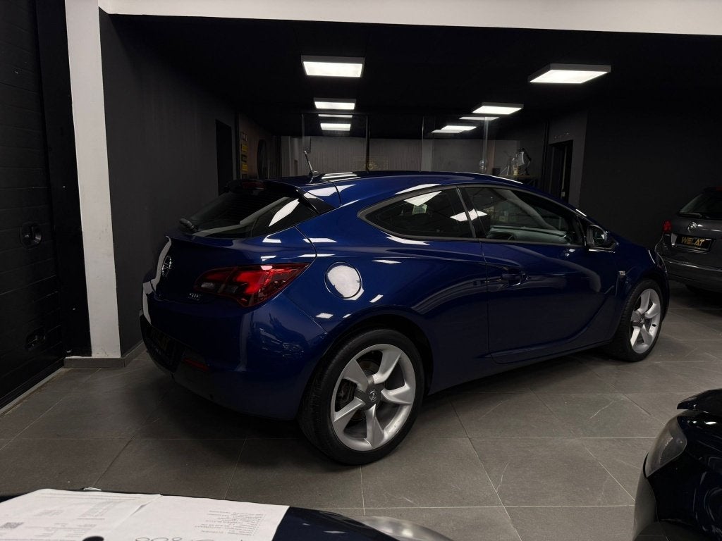 OPEL ASTRA TURBO GTC 2014  BENZINE, Auto's, Euro 5, Blauw, 120 kW, Bedrijf