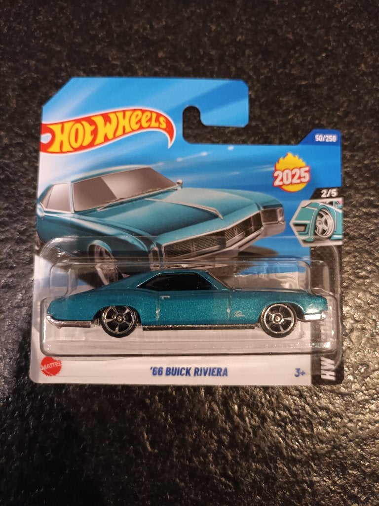 Hot Wheels - Buick Riviera '66, Hobby en Vrije tijd, Ophalen of Verzenden, Nieuw, Auto