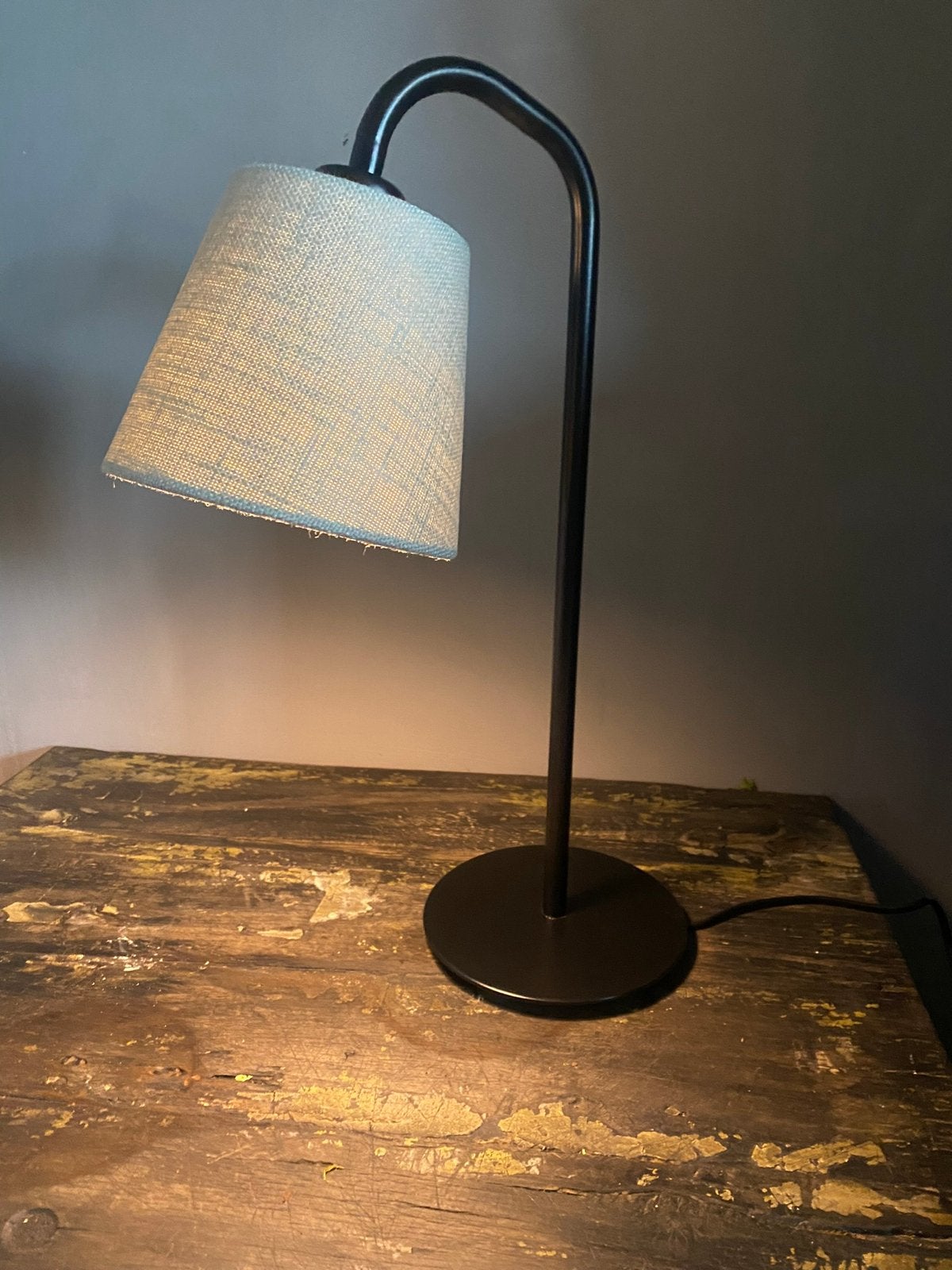 Tafellampje/ bureaulamp/ nachtlampje, Bureaulamp, Verzenden, ., Zo goed als nieuw