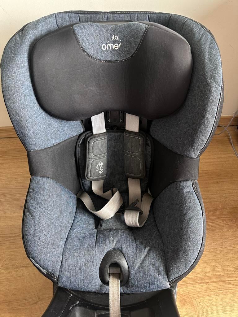 Britax Römer autostoel denim look, Ophalen, Romer, Verstelbare rugleuning, Gebruikt