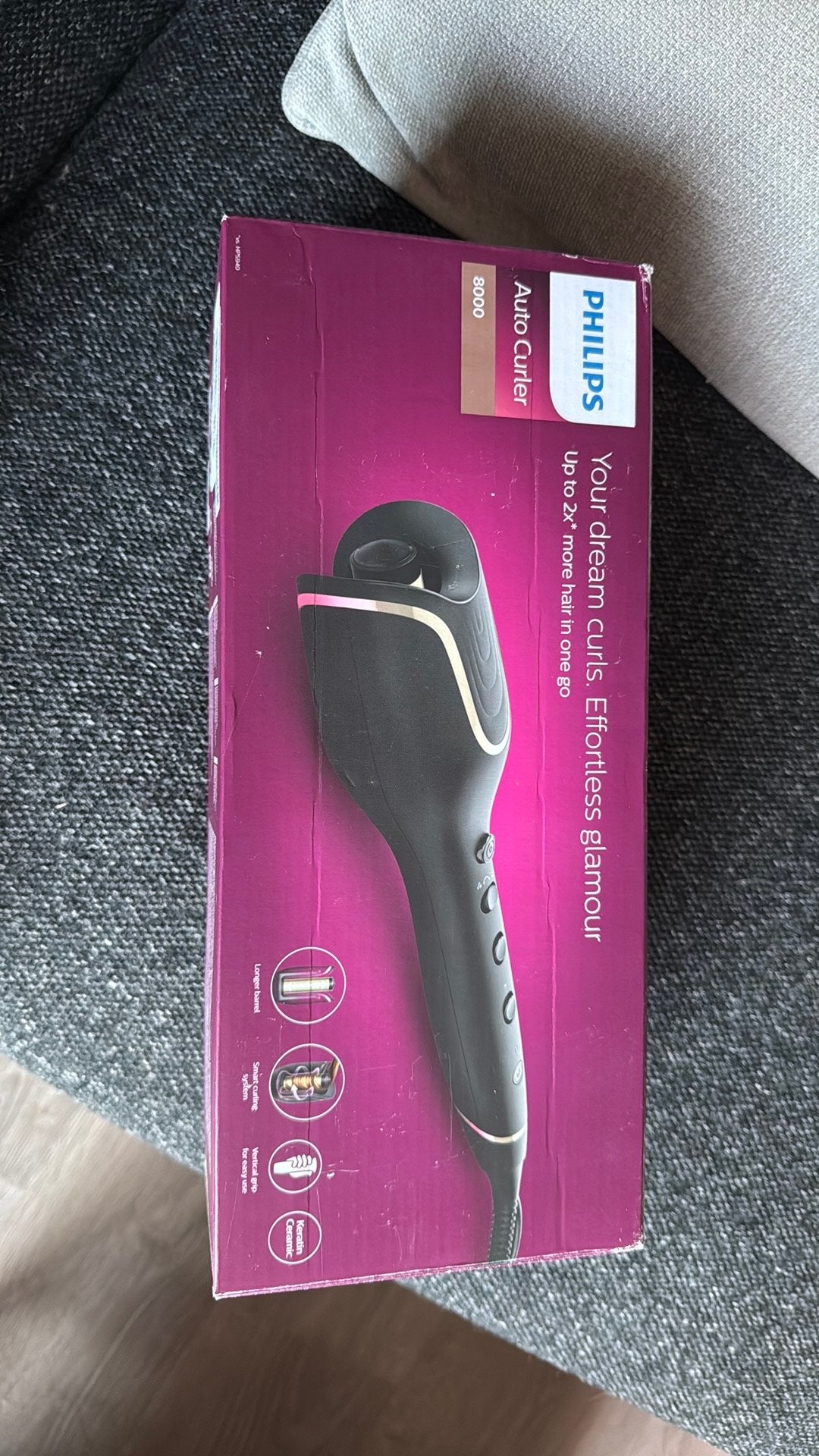 Krultang Philips 8000, Ophalen, Nieuw, Haarverzorging