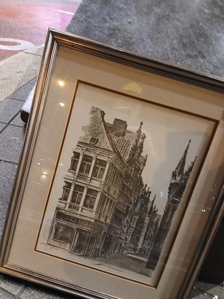 Jef callus, Antiek en Kunst, Kunst | Etsen en Gravures, Ophalen of Verzenden