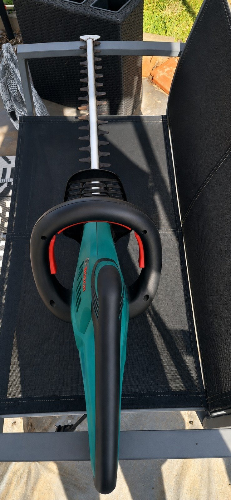 Bosch heggenschaar, Ophalen, Elektrisch