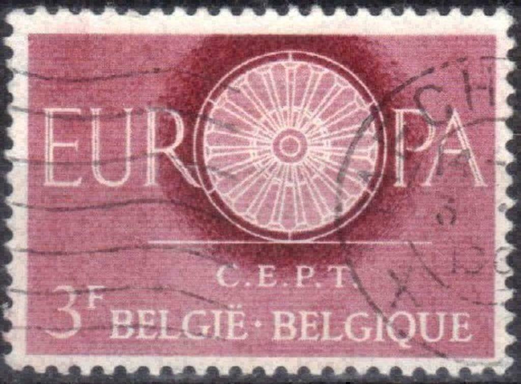 Belgique 1960 - Yvert/OBP 1150 - Europe (ST), Timbres & Monnaies, Timbres | Europe | Belgique, Envoi, Affranchi, Oblitéré, Europe