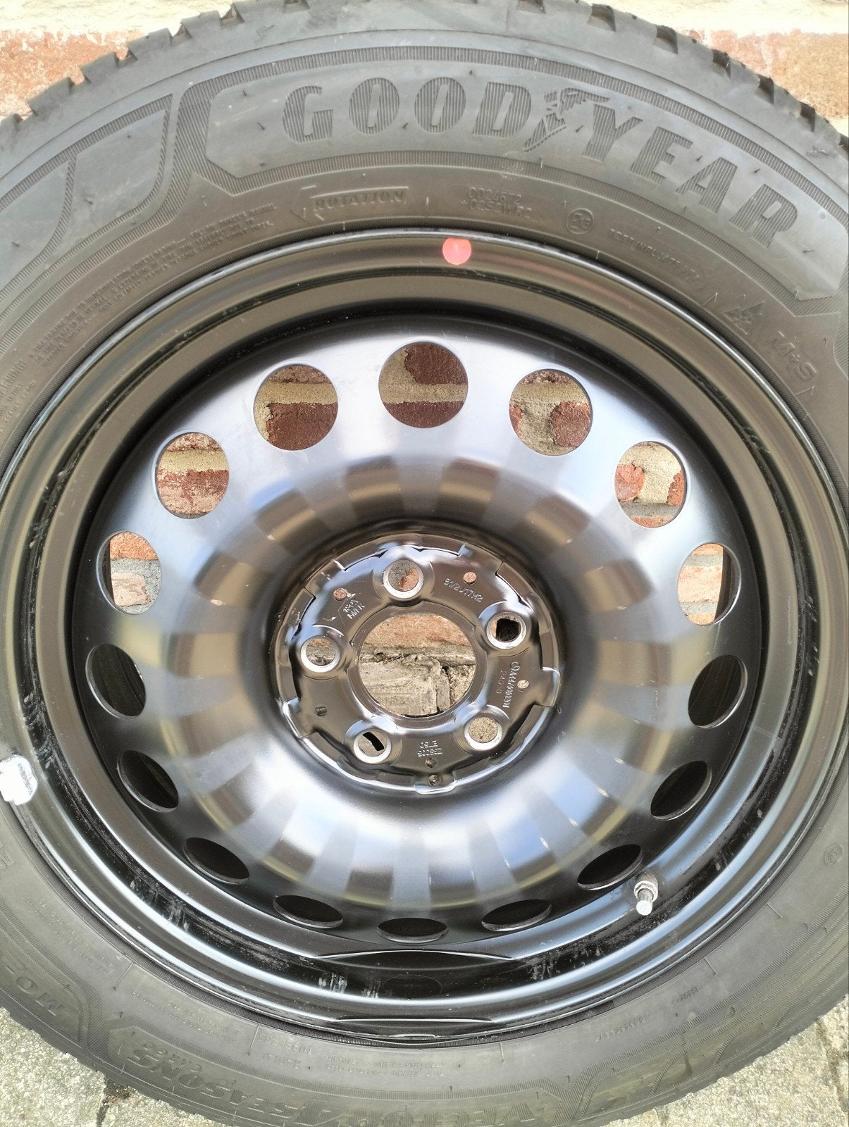 4 Mercedes Vito velgen en all season banden 225/55 r17c, Auto-onderdelen, Banden en Velgen, Ophalen, Band(en)