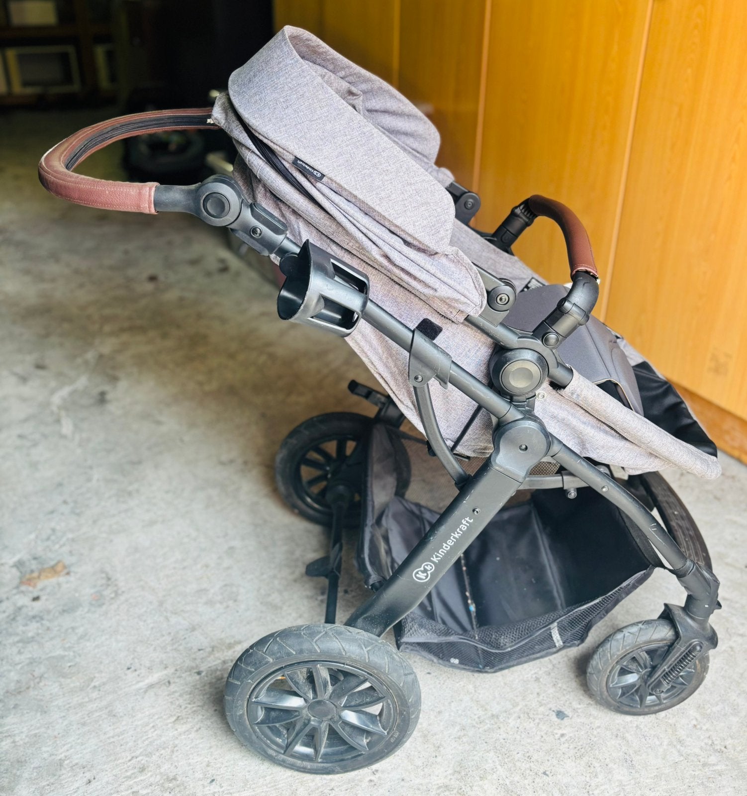 Kinderwagen + maxi-cosi Kinderkraft, Kinderen en Baby's, Gebruikt, Luchtbanden, Ophalen, Kinderwagen