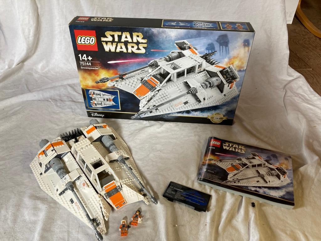 Lego star wars 75144 snowspeeder UCS gebouwd compleet, Star Wars, Lego, Ophalen of Verzenden, Zo goed als nieuw