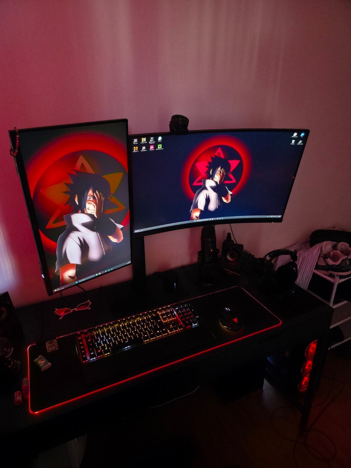 een HELE gaming setup, Games en Spelcomputers, Ophalen, Gebruikt