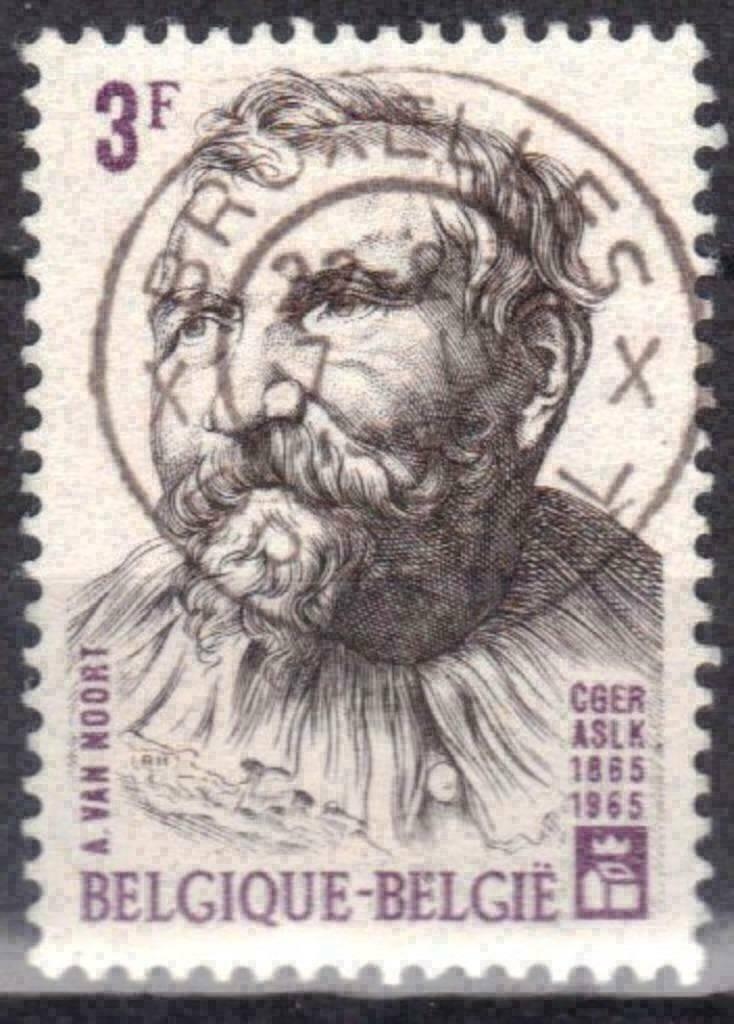 Belgique 1965 - Yvert/OBP 1324 - Adam Van Noort (ST), Envoi, Affranchi, Oblitéré, Art