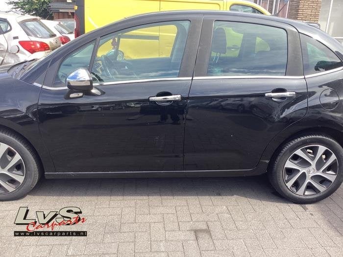 Portière 4portes arrière gauche d'un Citroen C3 (KTV), -, 3 mois de garantie, Utilisé, Porte