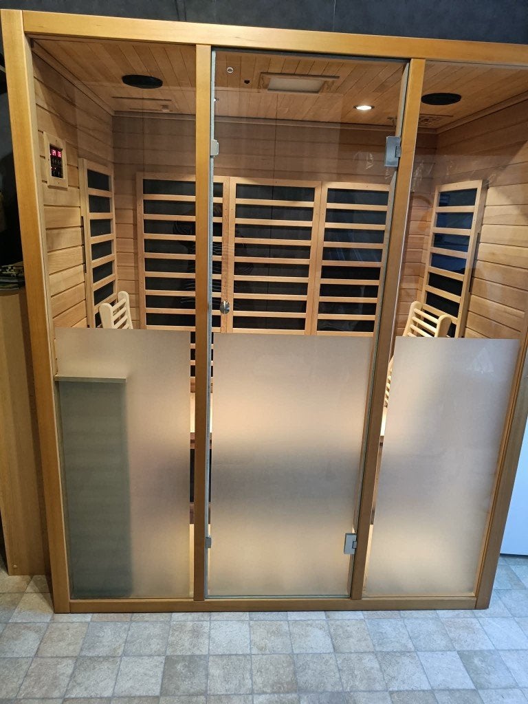 Infraroodcabine, Sport en Fitness, Sauna, Ophalen, Zo goed als nieuw, Infrarood, Complete sauna