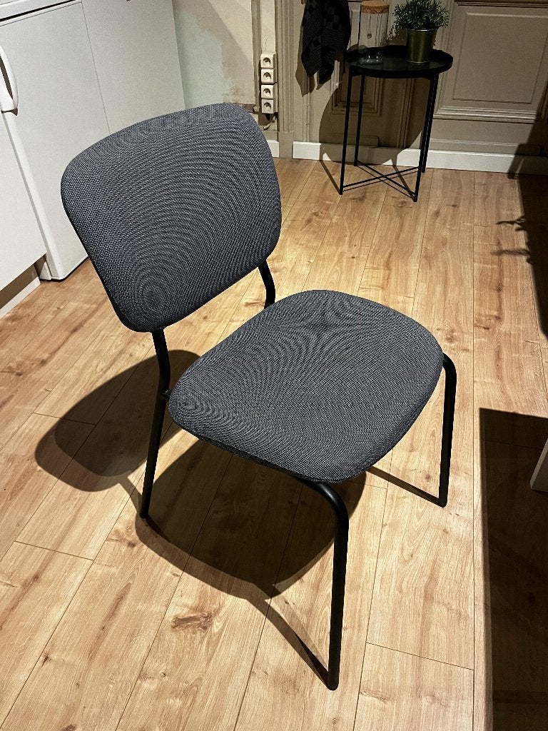 Eetkamerstoelen, Maison & Meubles, Chaises, Autres couleurs, Comme neuf, Deux, Enlèvement