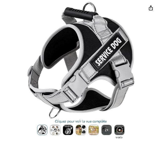 1 Harnais Anti-traction Chien taille S --- 7-15 kg - 6 euros, Animaux & Accessoires, Enlèvement, Comme neuf