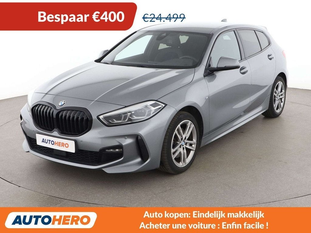 BMW 1 Serie 118 118d M Sport (bj 2023, automaat), Auto's, 1 Reeks, 1 kg, Zwart, 5 deurs