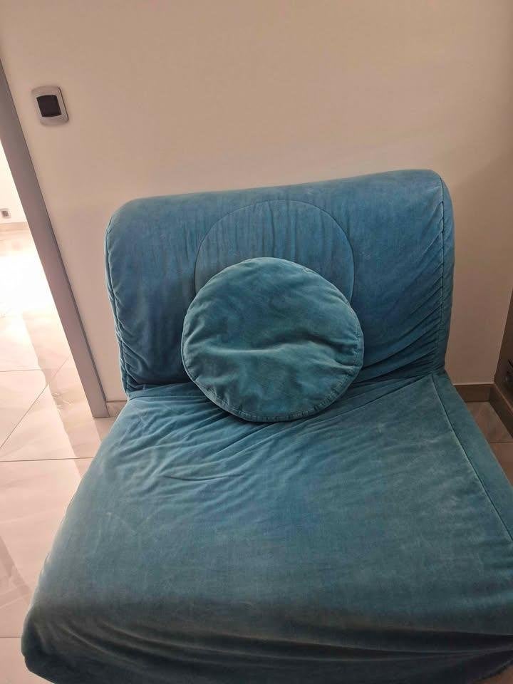 fauteuil lit, Maison & Meubles, 150 cm ou plus, Comme neuf, Enlèvement, 75 à 100 cm