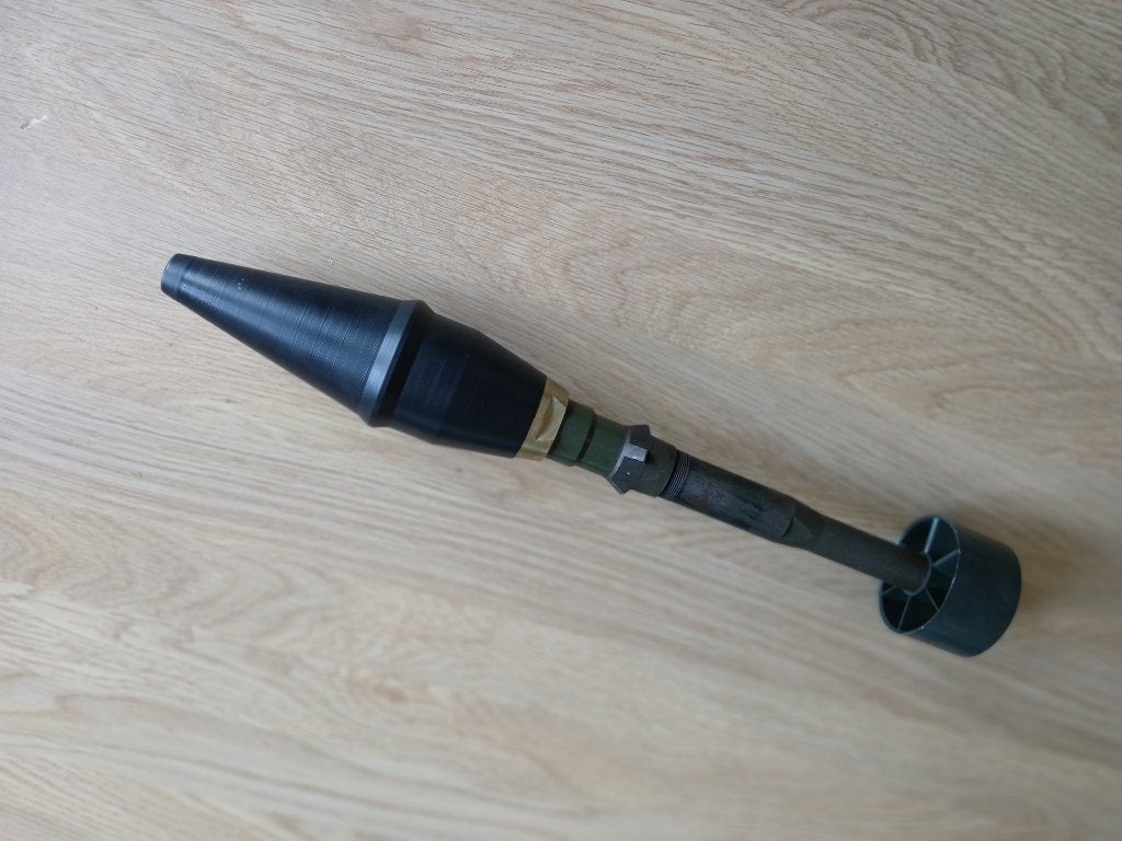 Deco mortier granaat, Verzamelen, Ophalen of Verzenden, Landmacht, Kunstobject