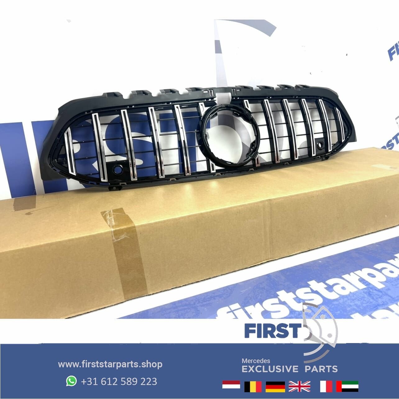 W177 V177 A KLASSE A45 AMG GT LINE GRIL 2019-2022 PANAMERCAN, Utilisé, -, -, Enlèvement ou Envoi