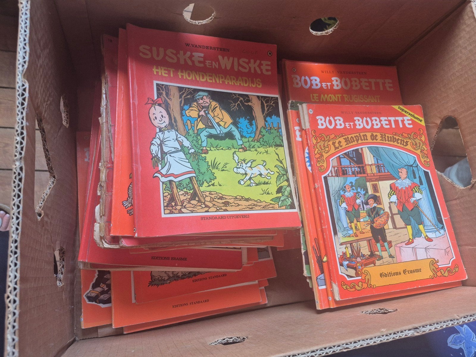 BD Bob et Bobette, Plusieurs BD, Enlèvement, Utilisé
