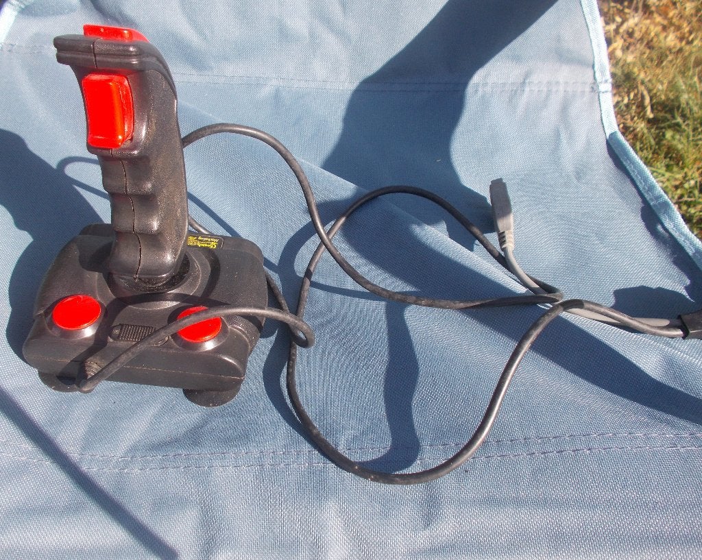 1 originele Cheetah 125+ vintage joystick uit de jaren 80., Ophalen of Verzenden, Gebruikt, Joptick